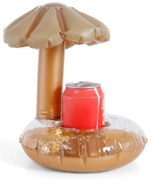 Nadmuchiwany uchwyt na napoje GOLDEN PALM złoty