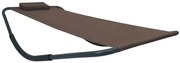 Brązowa leżanka ogrodowa R3-N30