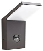 Ideal Lux - LED Oświetlenie zewnętrzne z czujnikiem STYLE LED/9W/230V CRI 90 IP54 antracyt
