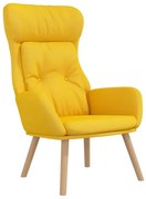 Musztardowy fotel do relaksu G1-H46