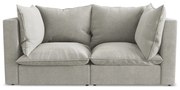 Jasnoszara sofa 180 cm Manao – Makamii