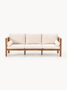 Sofa ogrodowa z drewna akacjowego Bo (3-osobowa)