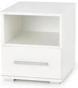 Szafka nocna LIMA SN1 biała HALMAR