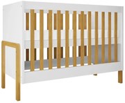 Białe nowoczesne łóżeczko niemowlęce W0-B13