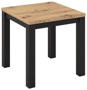 Rozkładany stół jadalniany ZARO dąb artisan/czarny