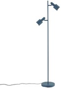 Nowoczesna lampa podłogowa niebieska 2-źródła światła - Stijn