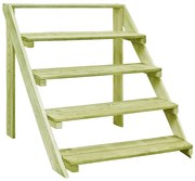 Półka na rośliny z impregnowanej sosny R7-E99