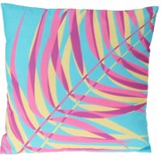 Poduszka Leaf niebieski, 45 x 45 cm