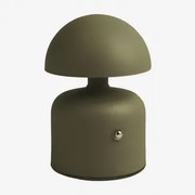 Bezprzewodowa Lampa Stołowa Led Do Użytku Zewnętrznego Z Żelaza Nantali Intensywny Verde Olive - Sklum