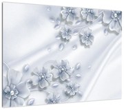 Obraz - kwiatowy wzór (70x50 cm)