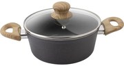 Lamart LT1245 garnek z pokrywką Natur, średnica 18 cm, 18 cm