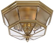 Elstead QZ-NEWBURY-F-PB - Plafon zewnętrzny NEWBURY 3xE14/40W/230V IP44