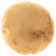 Okrągła dekoracyjna poduszka LONNE 40 cm, żółta