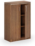 Szafa biurowa ARRISTO LUX, 800 x 400 x 1236 mm, orzech