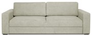 Beżowa sofa rozkładana 238 cm Resmo – Scandic