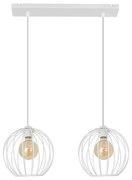 Żyrandol na lince MERCURE 2xE27/15W/230V biały