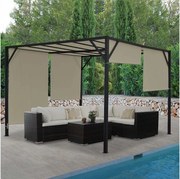 Pergola Beja taupe ,  3x3m