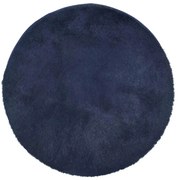Granatowy okrągły dywan 120x120 G1-T92