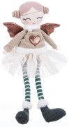 Tekstylna figurka świąteczna (wysokość 42 cm) Angel Girl – Casa Selección