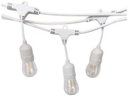 Łańcuch świetlny STRING 15xE27/40W/230V 15m IP65 do użytku zewnętrznego