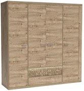 Szafa czterodrzwiowa dąb ribbeck H9-T38