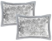 Poszewki na poduszki zestaw 2 szt. 75x50 cm Crushed Velvet – Catherine Lansfield
