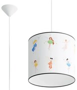 Lampa wisząca dziewczęca z motywem wróżek - A588 P4-M57