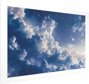 Plakat Gwiezdne chmury 60x40 cm bez ramy z marginesem ARTGEIST B
