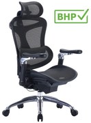 Ergonomiczny fotel do pracy przy biurku Kosmo, zgodny z normą BHP