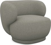 Szary fotel Hina – Makamii