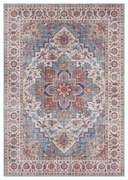 Czerwono-niebieski dywan Nouristan Anthea, 160x230 cm