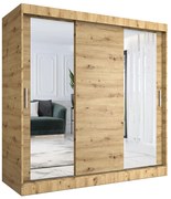 Szafa Przesuwna Dąb Artisan 200 Cm E0-Z60