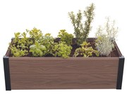 Keter Podwyższona rabata brązowy, 106 x 32 x 50 cm, S