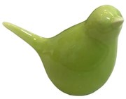 Porcelanowy ptaszek BIRDETTA 9 cm - różne warianty Kolor: Zielony