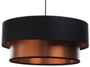 Lampa wisząca z dwuczęściowym abażurem - 7X S431 M8-E51