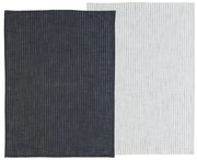 Bawełniane ścierki zestaw 2 szt. 50x70 cm Line – Södahl