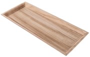Drewniana taca Natur naturalny, 45 x 3,5 x 19 cm