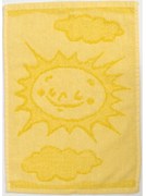 Ręcznik dziecięcy BEBE śłońce żółty 30x50 cm