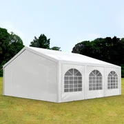 TOOLPORT 5x6 m Namiot imprezowy, PE 450, biały - (91114)