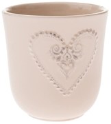 Ceramiczny doniczka Hart beżowa, 13 x 13,3 cm