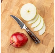 Gudaro -Damasceński nóż do owoców FENG 3,5", 67 warstw stali damasceńskiej, długość 9,5cm