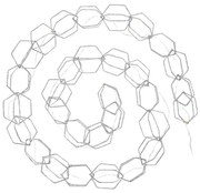 Markslöjd 705753 - LED łańcuch dekoracyjny SERVE LED/3xAA 1,9m srebrny