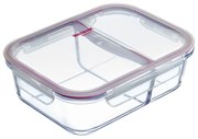 Westmark Szklany pojemnik na żywność z 2 przegródki, 980 ml