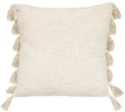 Ozdobna poduszka z frędzlami, 50 x 50 cm