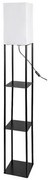 Rabalux 74191 metalowa lampa podłogowa Bronn, czarny