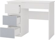 Biurko Mijas LEWE ARTESO BLUE Niebieski