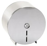 Dozownik na papier 20x20 cm, stal nierdzewna, kolor srebrny