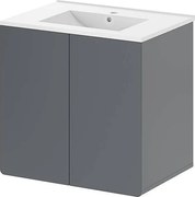 Szafka pod umywalkę szary 61.8x44.8x57.8 izan