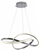 LED regulowany żyrandol na linkach LED/70W/230V 3000-6500K chrom + DO