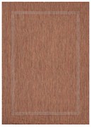 Dywan zewnętrzny Relax ramka ceglany 60 cm x 100 cm